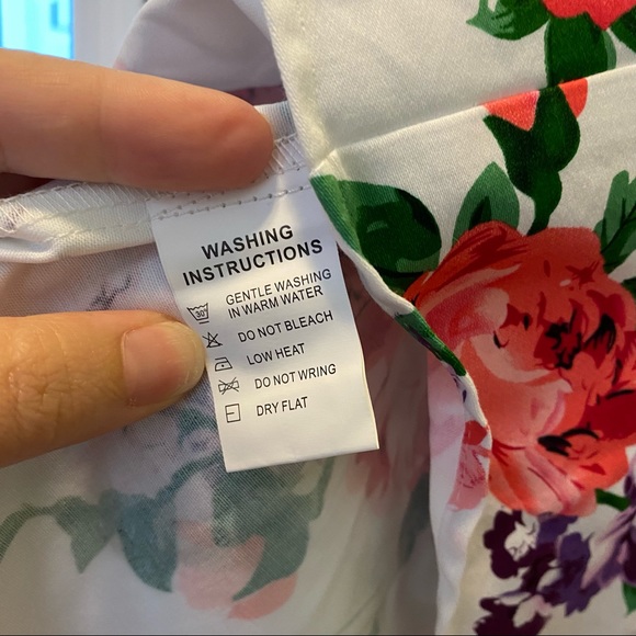 Grace Karin Retro Inspired Floral Full Dress Sz M - Picture 4 of 6